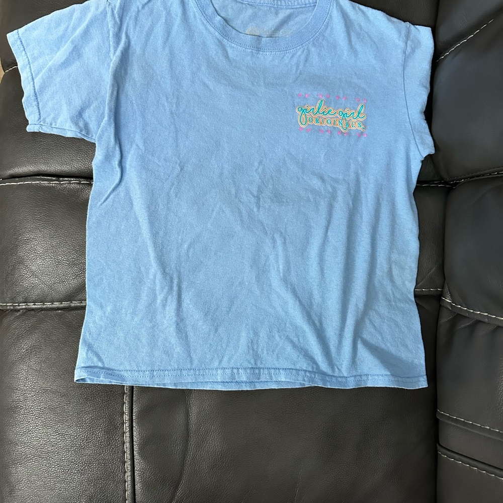 Girl’s Blue T-Shirt - “Oops, Did I just roll my eyes out loud”